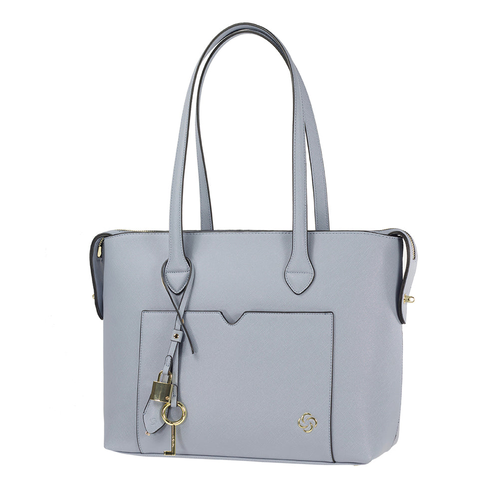 Cartera Miss Chic Shopping Bag Ii Caramelo Azul