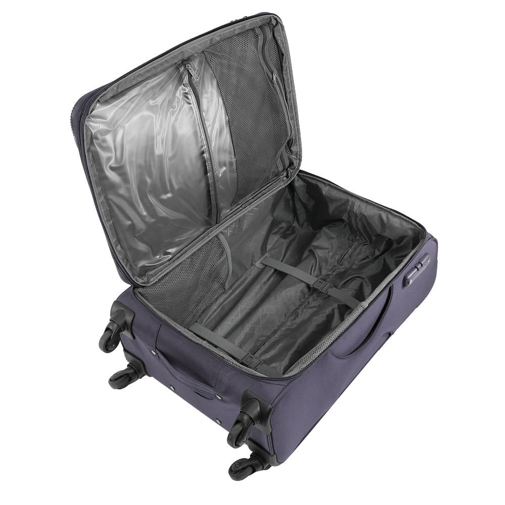 Maleta Suave Dakar Spinner 24  Exp Mediana Morado