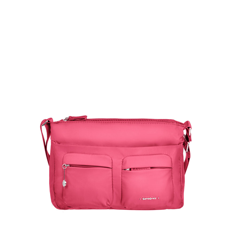  Bolsa MOVE 3.0 Horizontal Shoulder Bag + Flap Mediana Raspberry Pink 