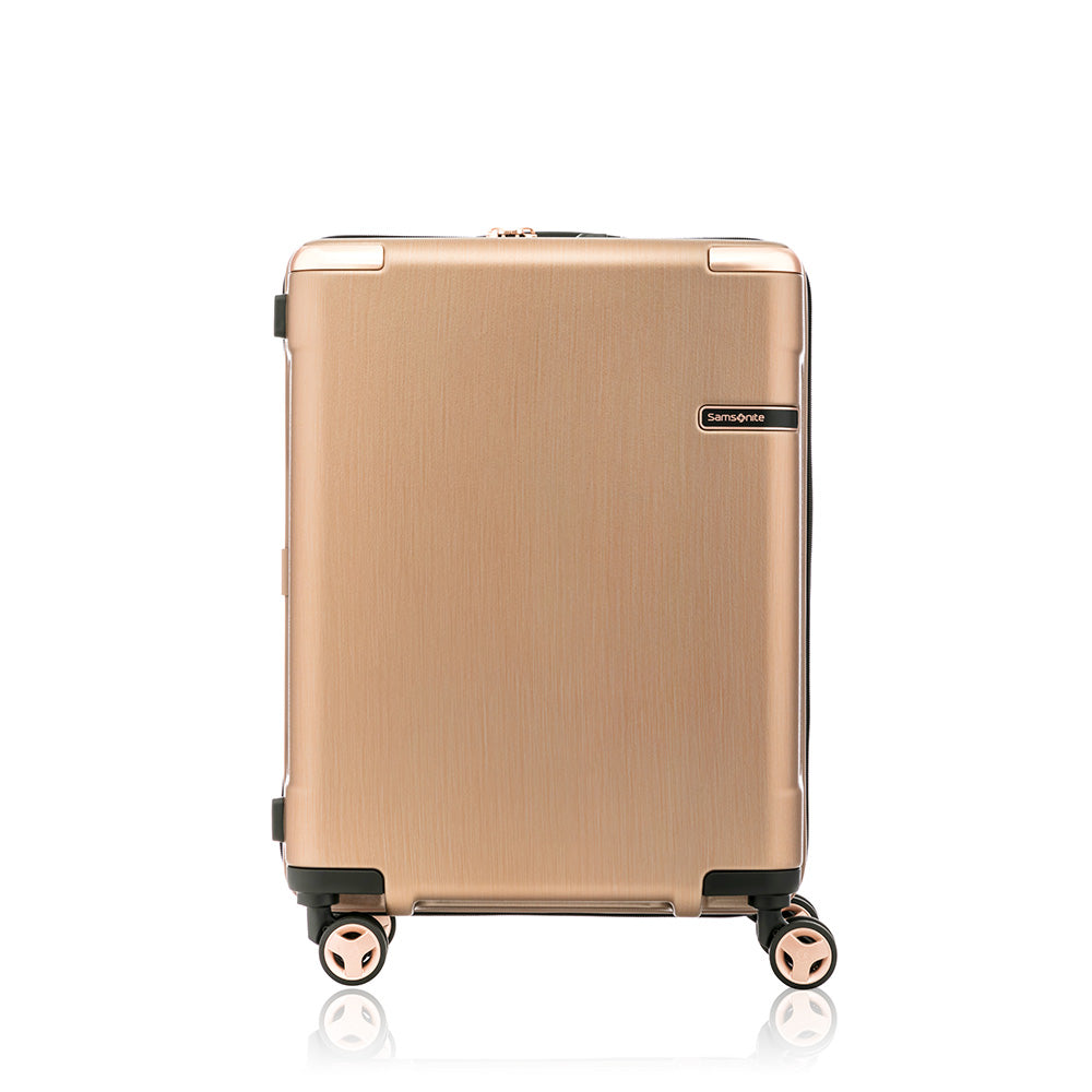 Maleta Rígida Evoa Spinner 55/20 Oro Rosa Cabina