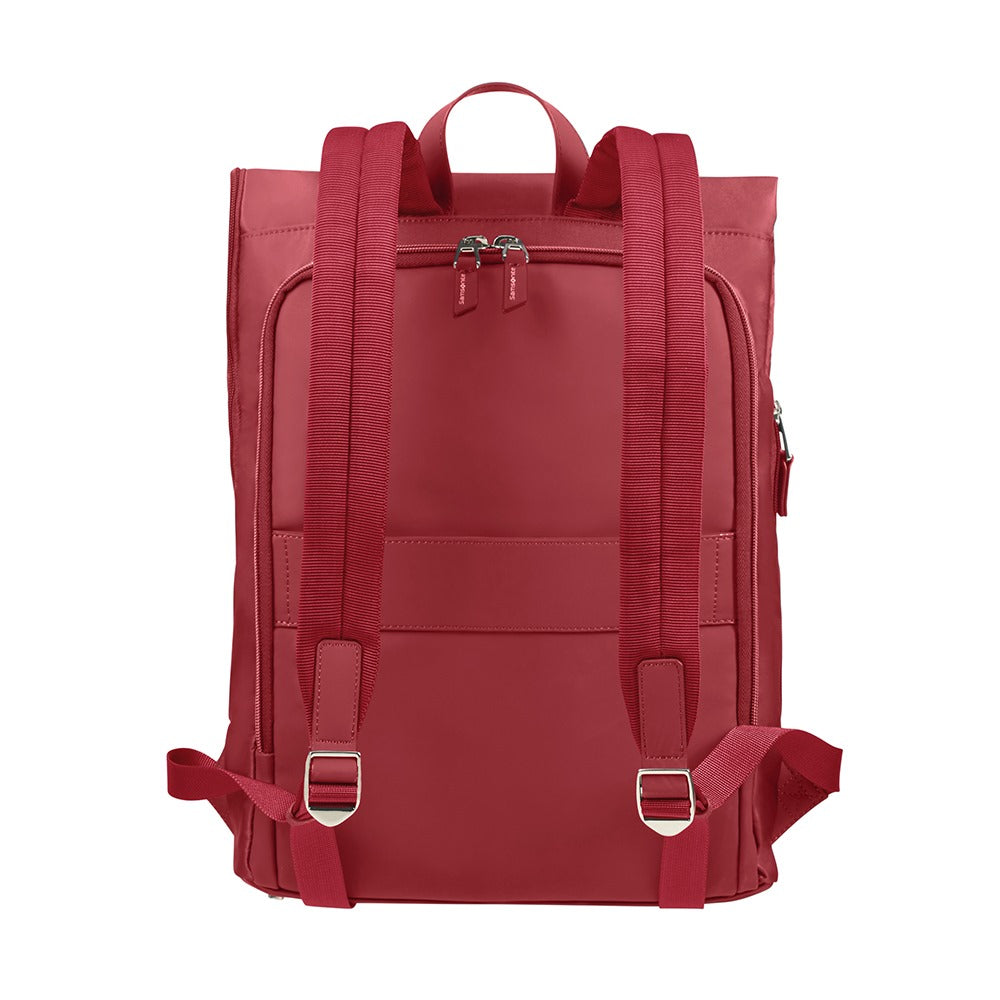 Mochila Pow-Her Backpack + Flap 14.1'' Tomato Red