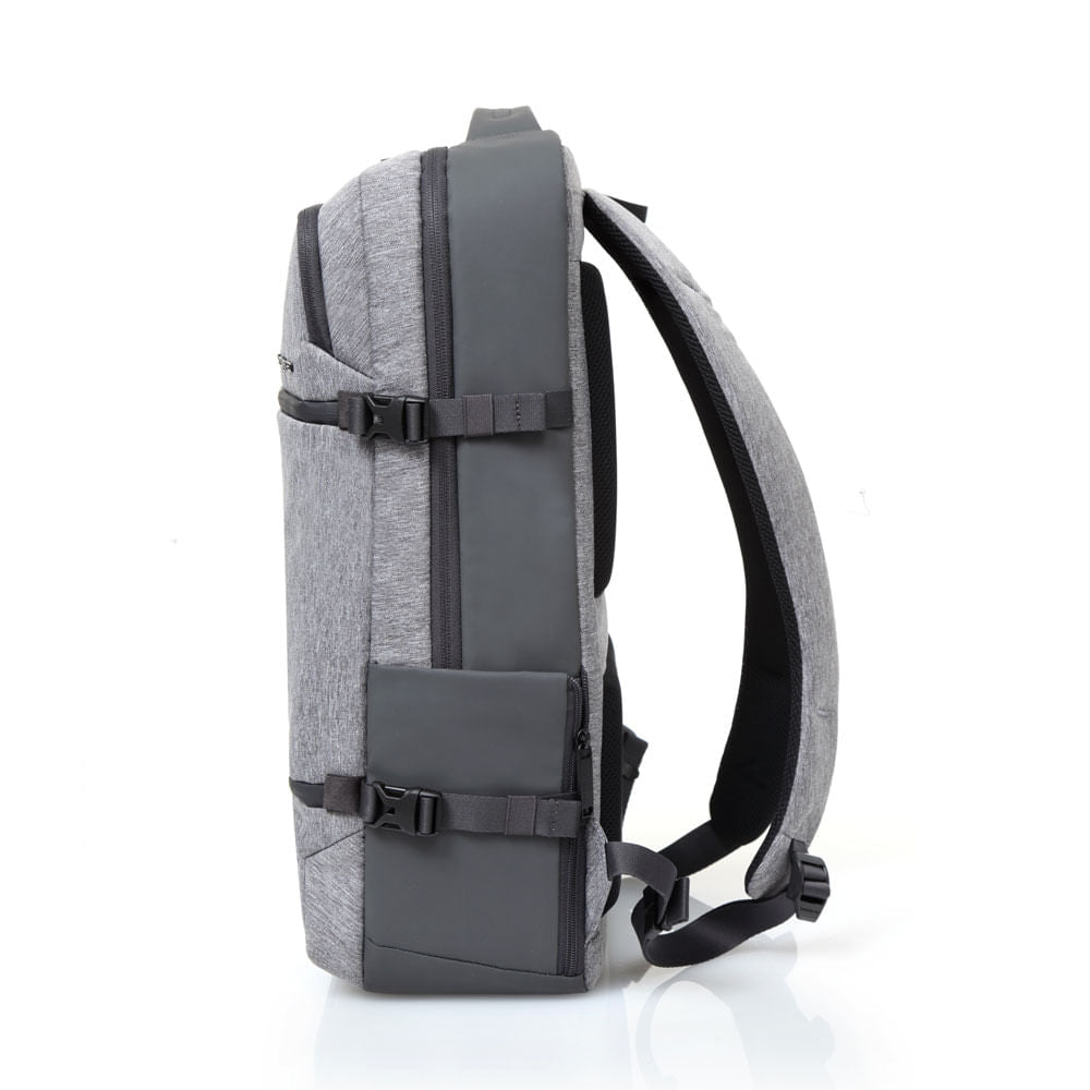 Mochila Caritani Grey Melange/Black 22 Lts