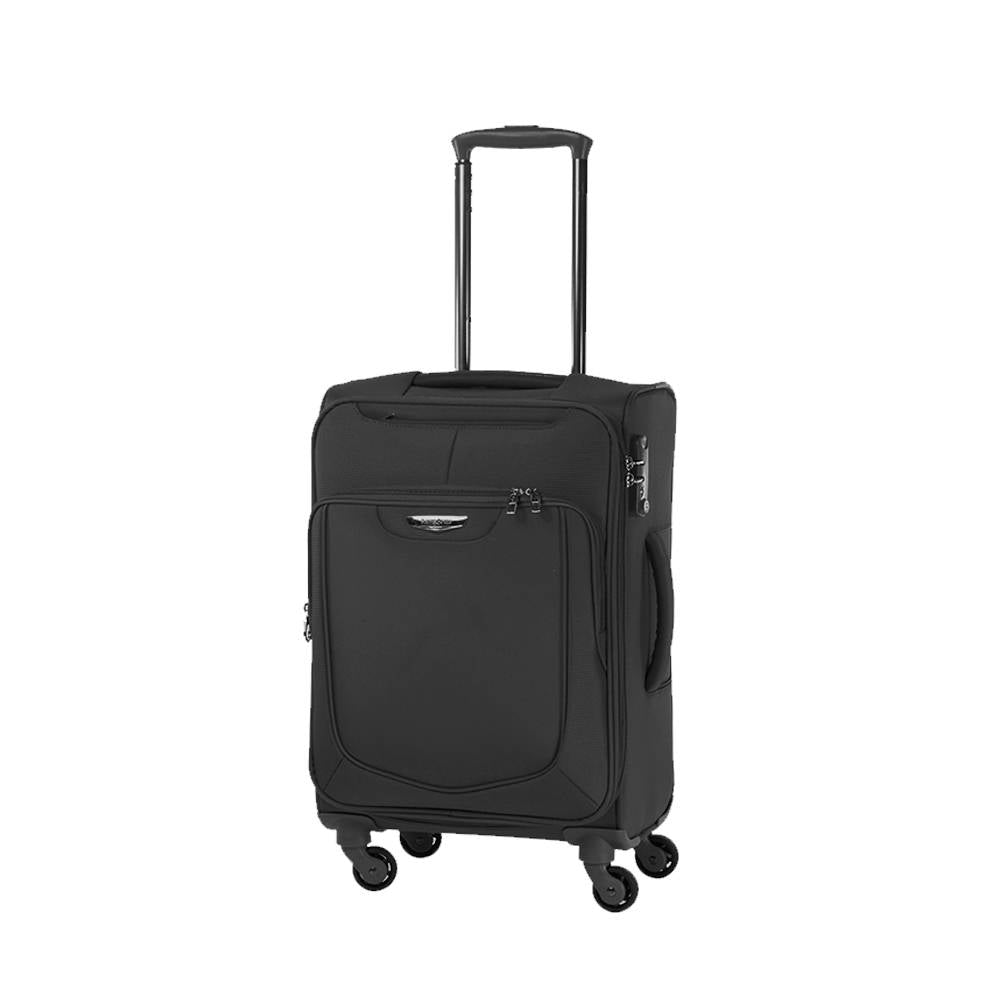  Maleta Suave Emperor Spinner 20 Exp Chica Negro 