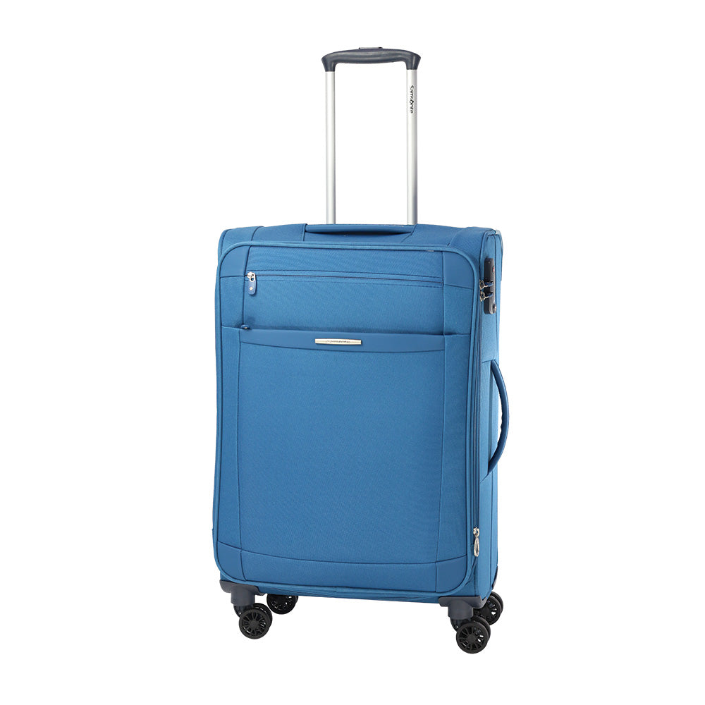  Maleta Suave Shield SPINNER 66/24 EXP Mediana Lyons Blue 