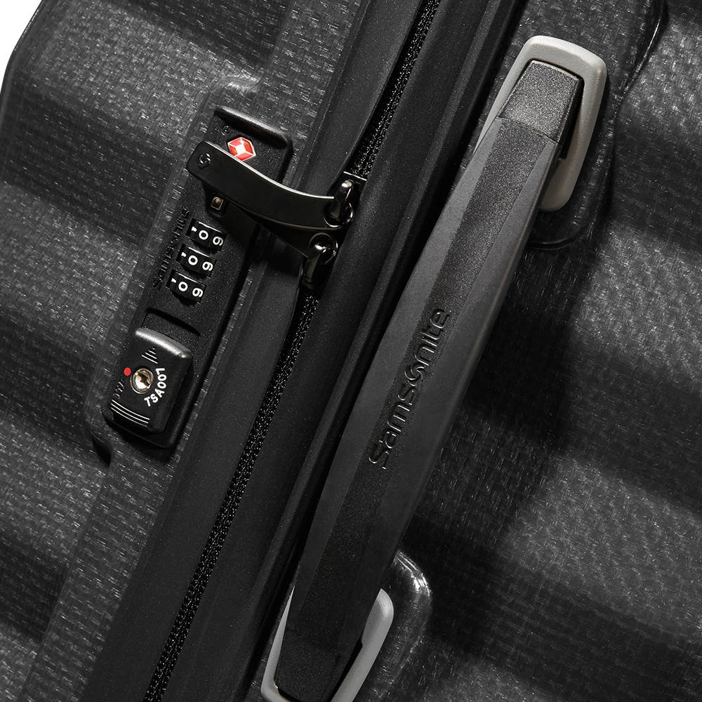 Maleta Rígida Lite-Shock Spinner 55/20 Negra Xl