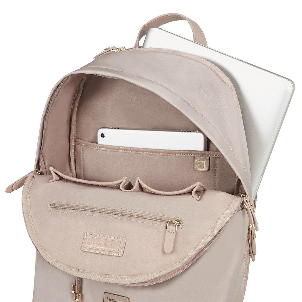 Mochila Karissa Biz Round Backpack 14.1" Rose