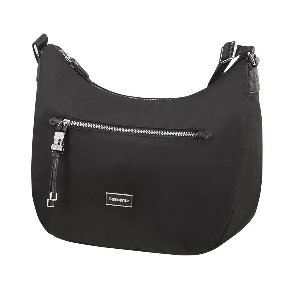 Cartera Karissa Hobo Bag M Black Mediana 2,36 Lts