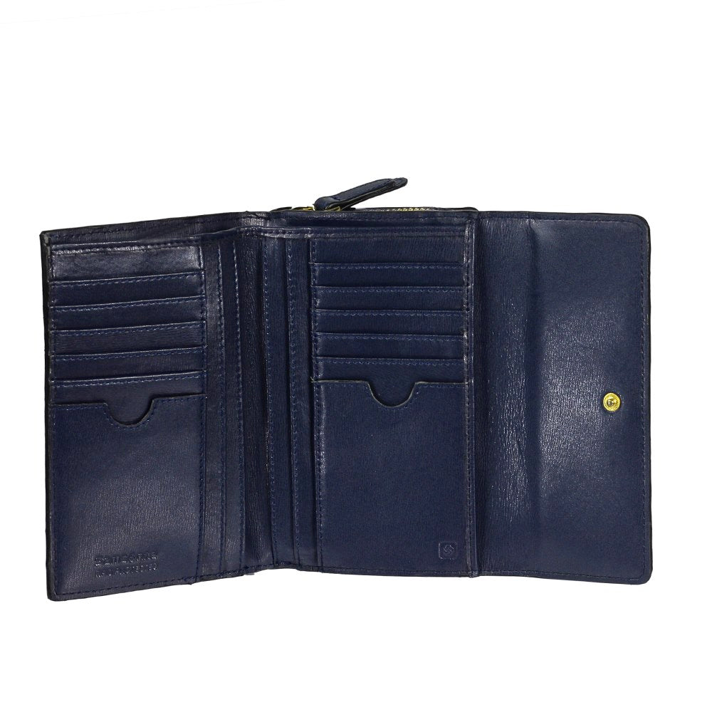 Billetera Classic Lady Slg 303 - L W 12Cc+Zip Ext M Cloudy Blue