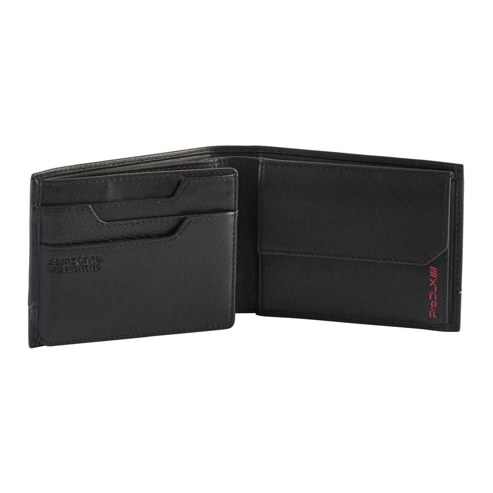 Billetera Pro-Dlx 4S Slg Billf 7Cc+Hfl+W+C+Coin Black