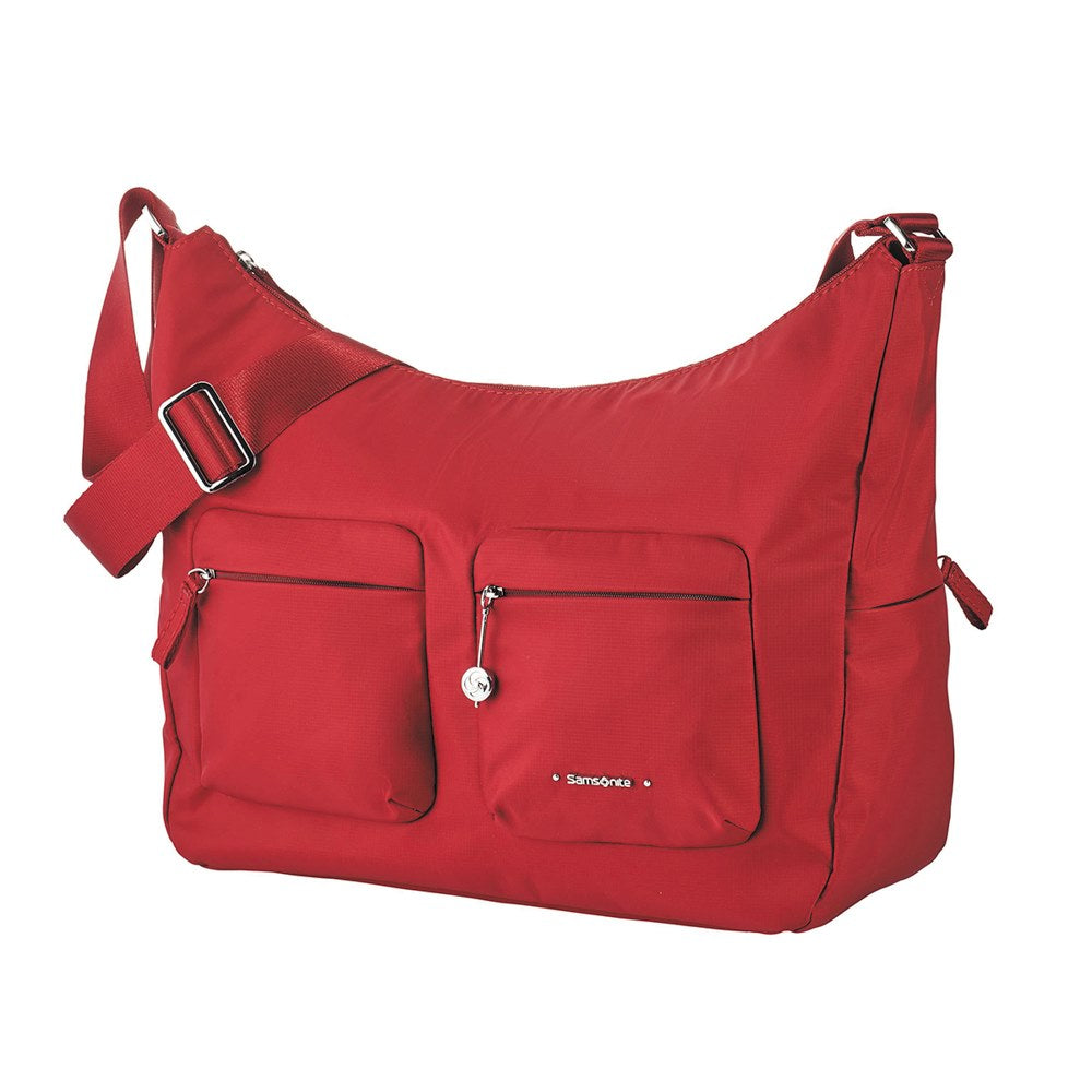 Cartera Move 3.0 Should. Bag M+2 Pock Dark Red