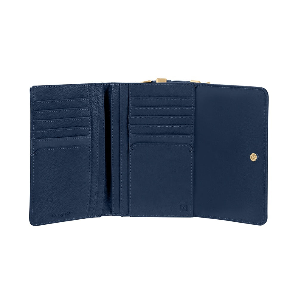 Billetera Karissa Slg 303 - L W 12Cc+Zip Ext M Dark Navy