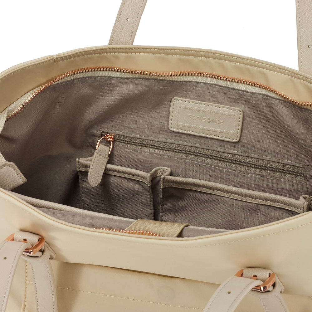 Cartera Fashion City Shopping Bag M With Laptop Com Rosa Claro