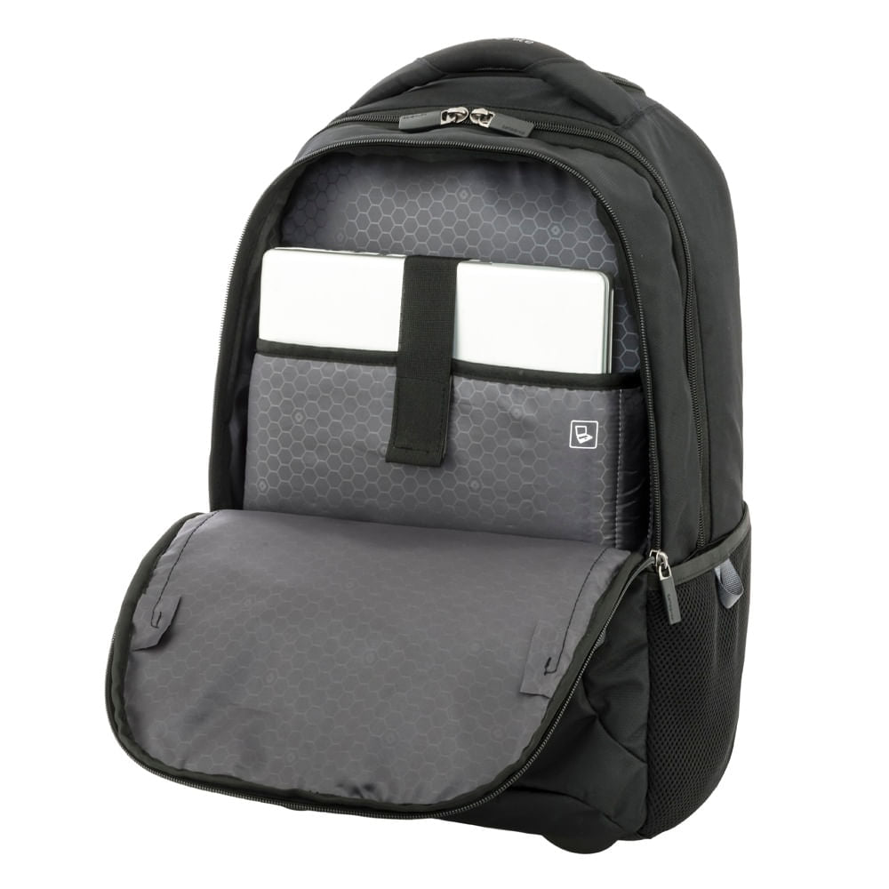  Mochila con ruedas ALBI N5 LAPTOP BACKPACK/WH. BLACK/GREY 