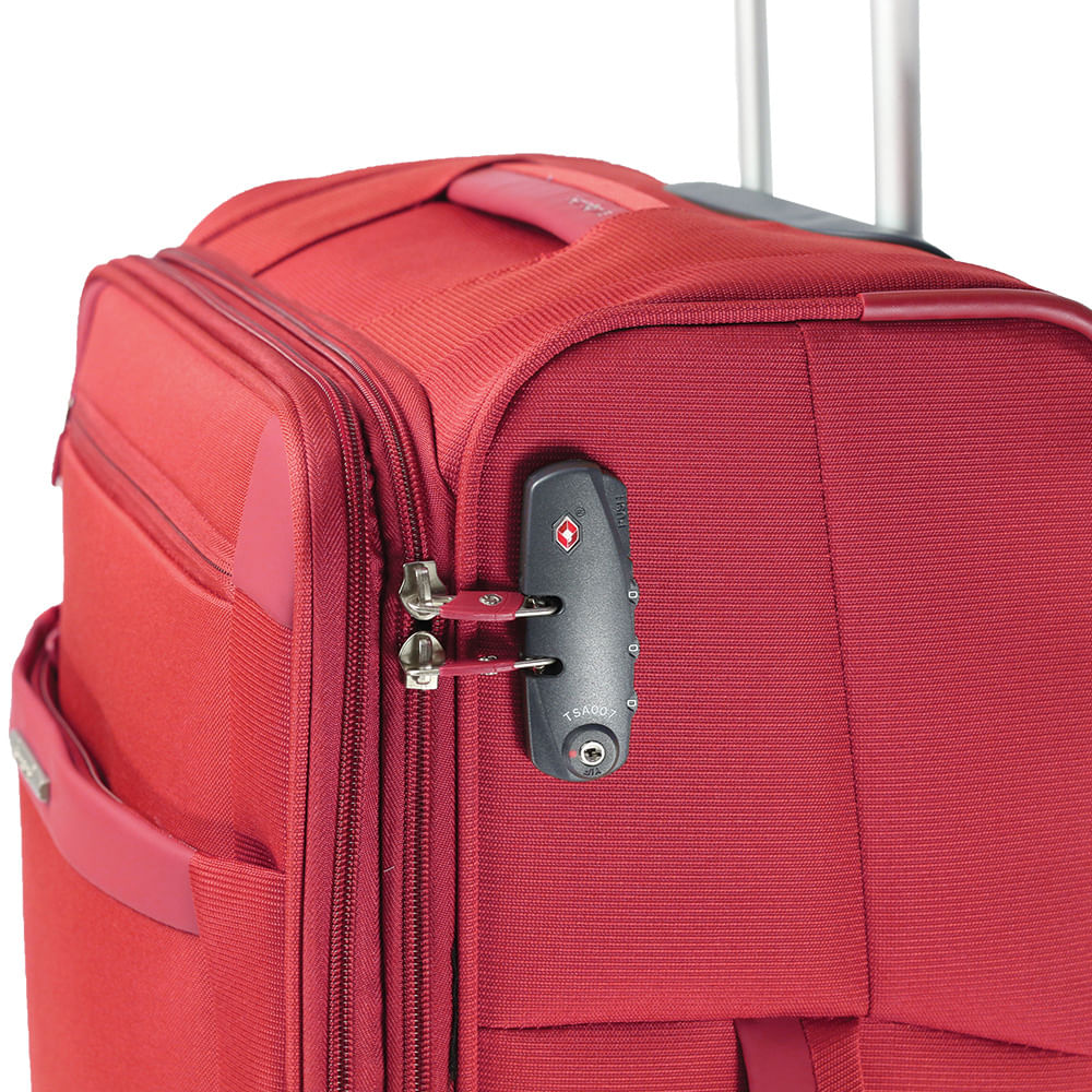 Maleta Shield 66/24 Rojo M 50.3 Lts