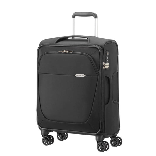 Maleta Blanda B-Lite 3 Spinner 55/20 Negro Cabina