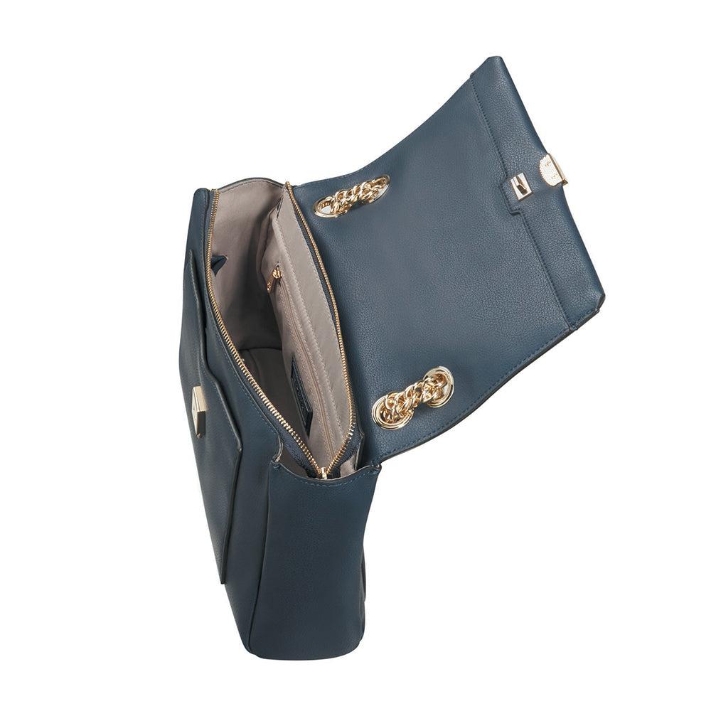 Cartera Satiny 2.0  Dark Navy Chica