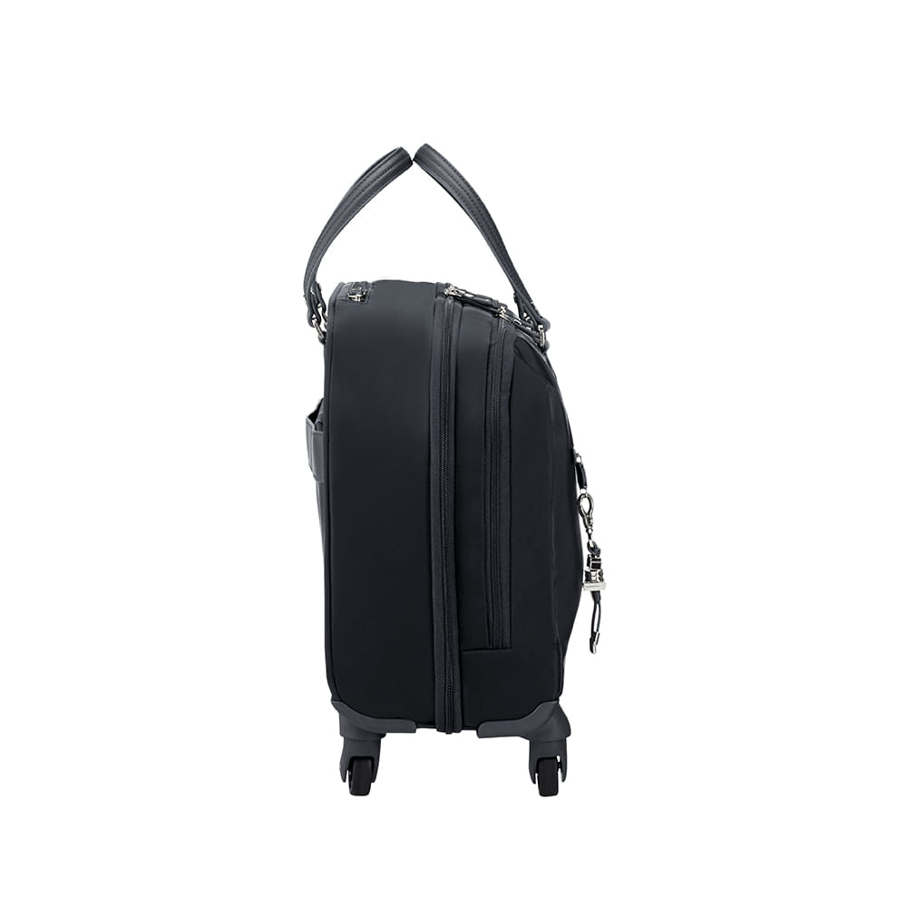  Maleta Suave Karissa Spinner Tote Mediana Black 