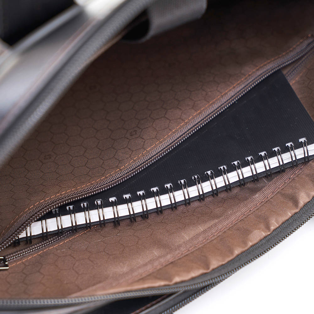  Maletín Savio Leather Iv Laptop Briefcase Negro 