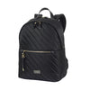 Mochila Karissa Biz Round Backpack 14.1" Qlt Black Quilted