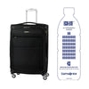 Maleta Eco-Lite Spinner 25" Exp Tsa Midn.Black M 72,9 Lts