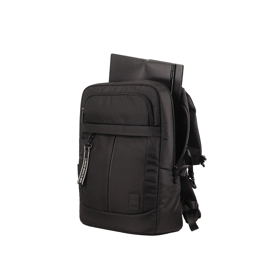  Mochila SRed PLANTPACK 2 FLAP BACKPACK BLACK 