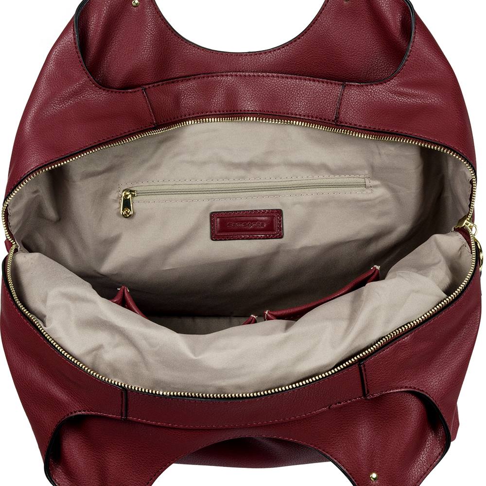 Cartera Sphinx Hobo Bag 3 Comp Dark Bordeaux