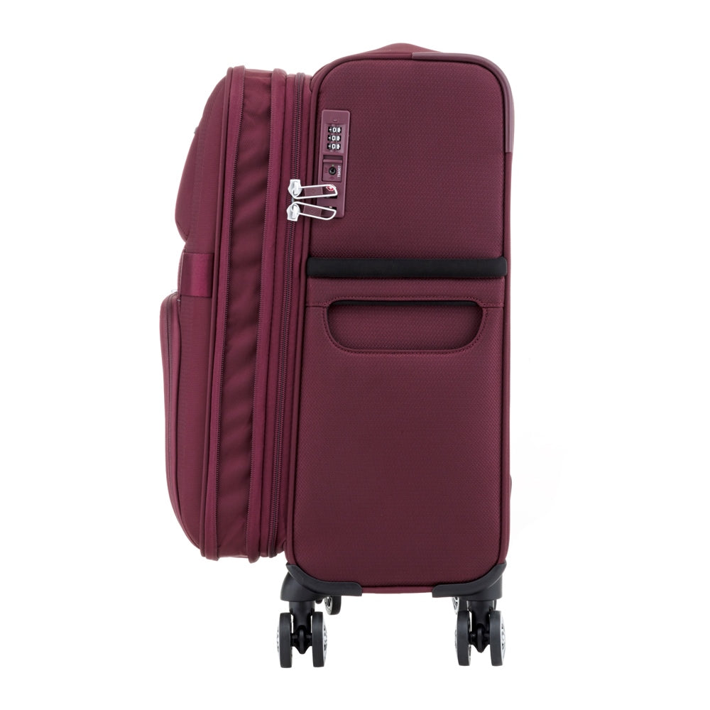  Maleta Suave MOMENTUS SPINNER 55/20 EXP Cabina DEEP RED 
