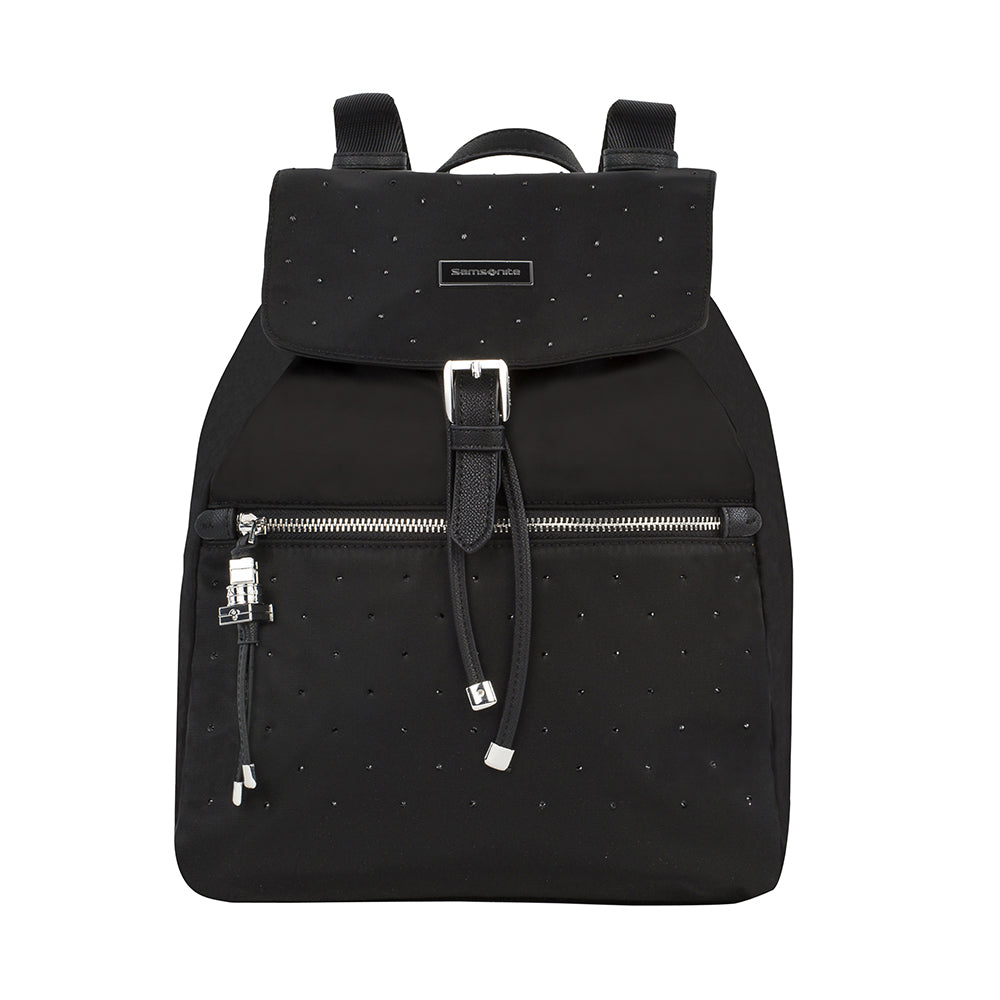Mochila Karissa Backpack 1 Pocket Sw Negro