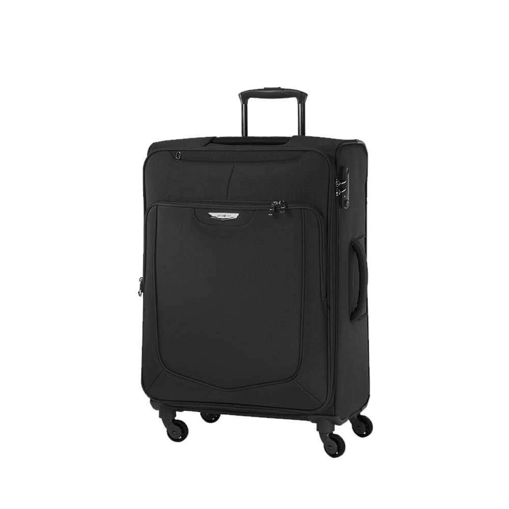  Maleta Suave Emperor Spinner 24 Exp Mediana Negro 