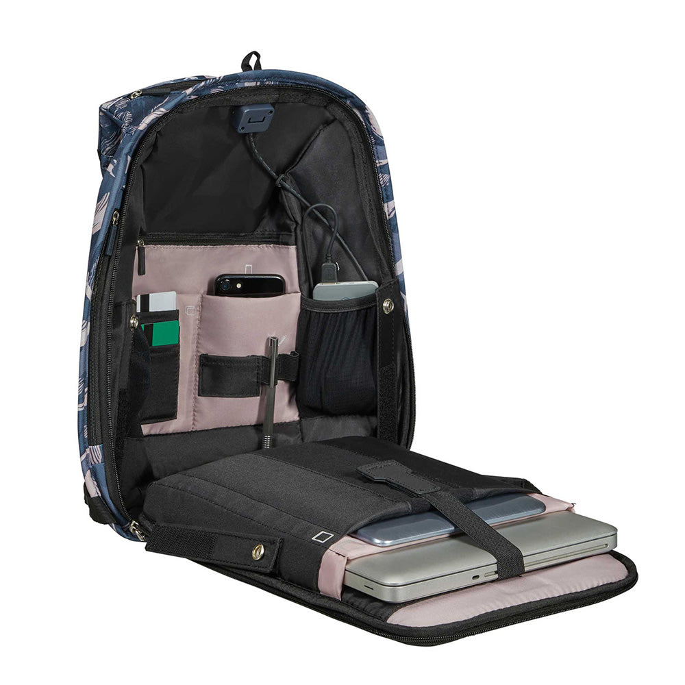 Mochila Securipak 14.1" Camo Azul