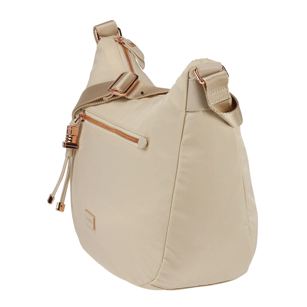 Cartera Fashion City Hobo Bag M Rosa Claro