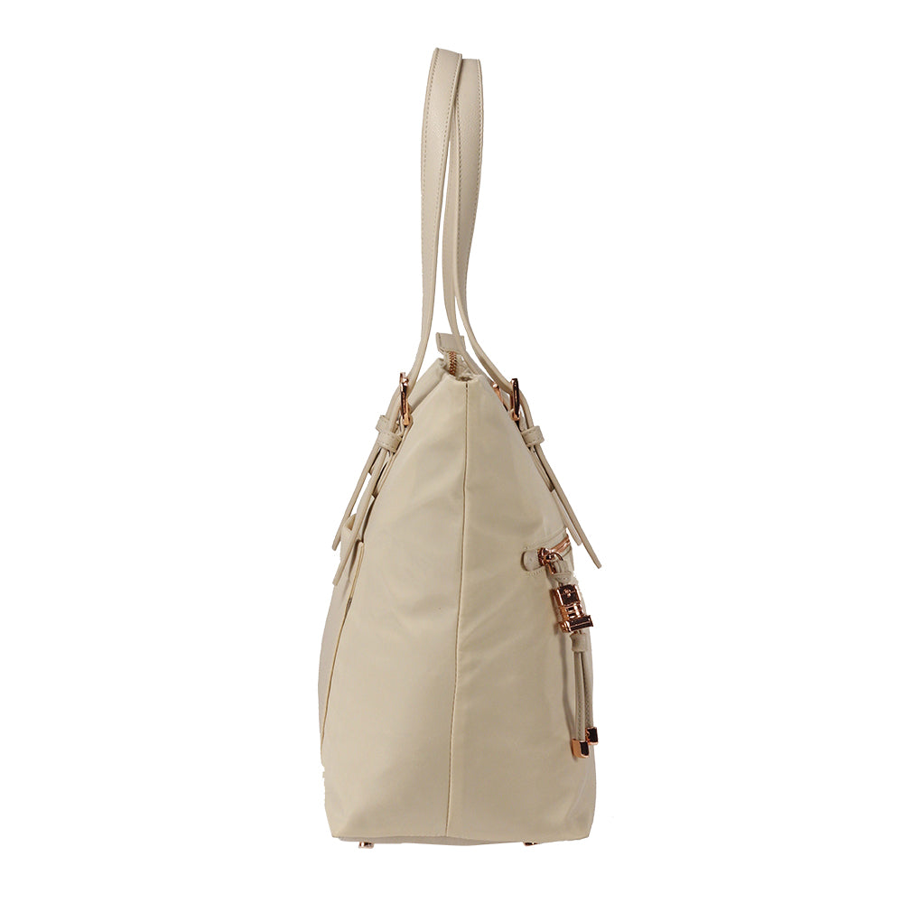 Cartera Fashion City Shopping Bag M With Laptop Com Rosa Claro