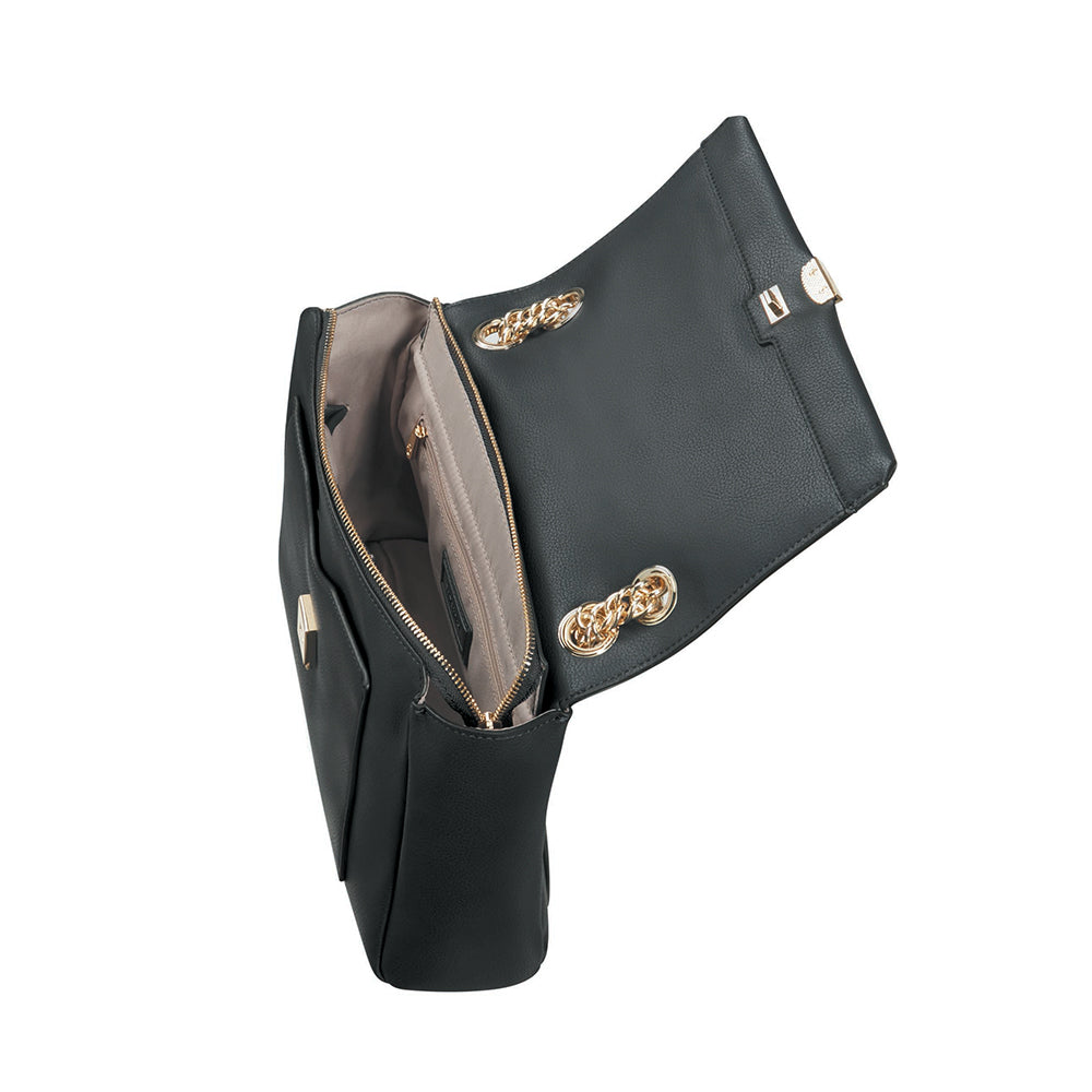 Cartera Satiny 2.0 Chica Black