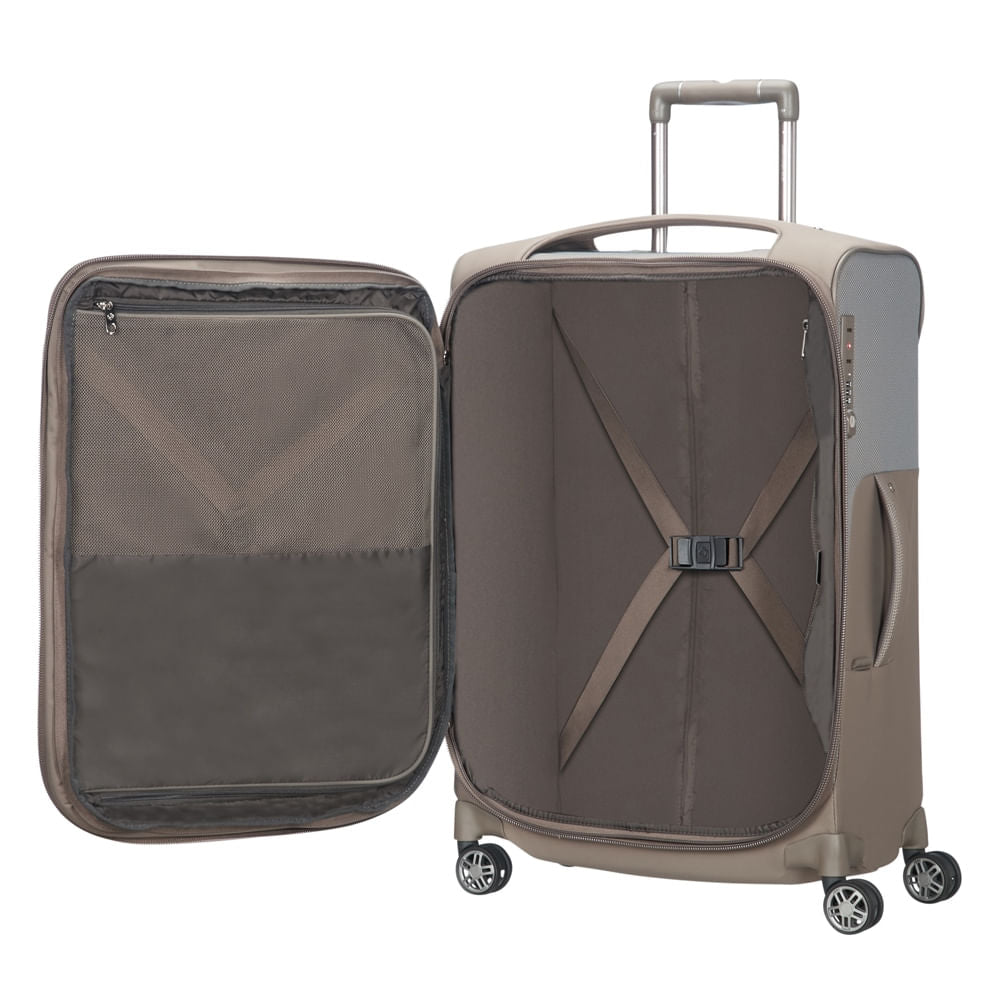  Maleta Suave B-LITE ICON SPINNER 71/26 EXP Mediana DARK SAND 