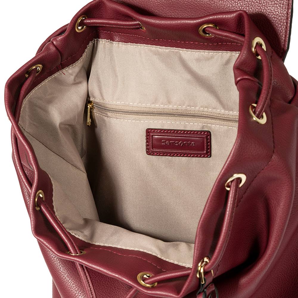 Mochila Sphinx Backpack W/Flap Dark Bordeaux