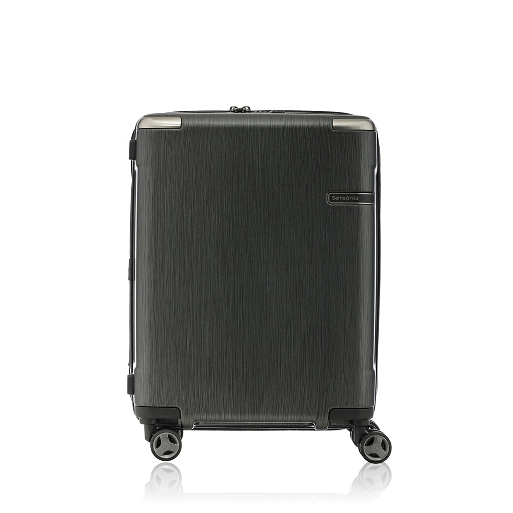 Maleta Rígida Evoa Spinner 55/20 Negro Cepillada Cabina