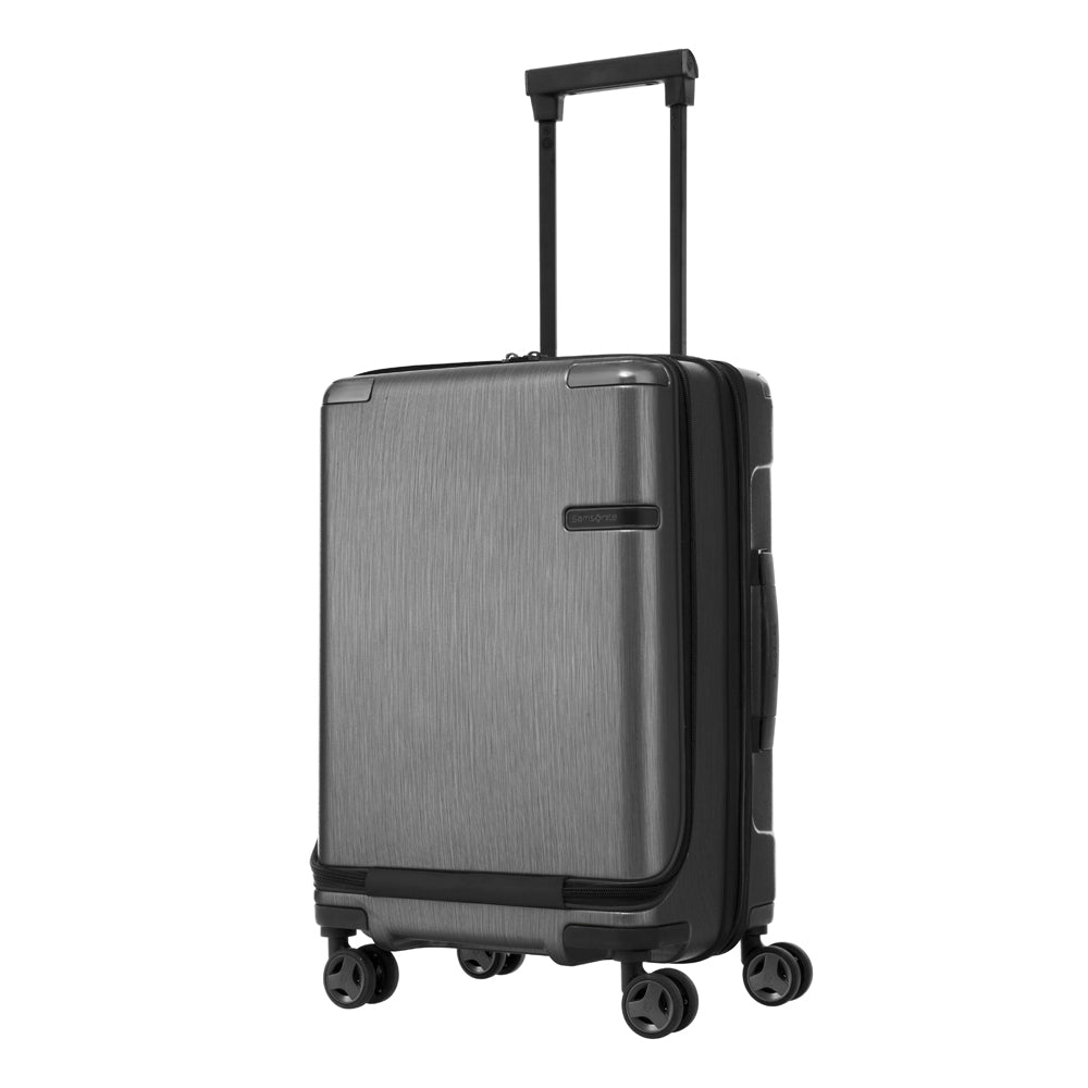 Maleta Evoa Front Pocket Brushed Black Cabina 33 Lts