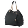 Cartera Satiny 2.0 Hobo Bag 3 Comp Black Grande 4,9 Lts