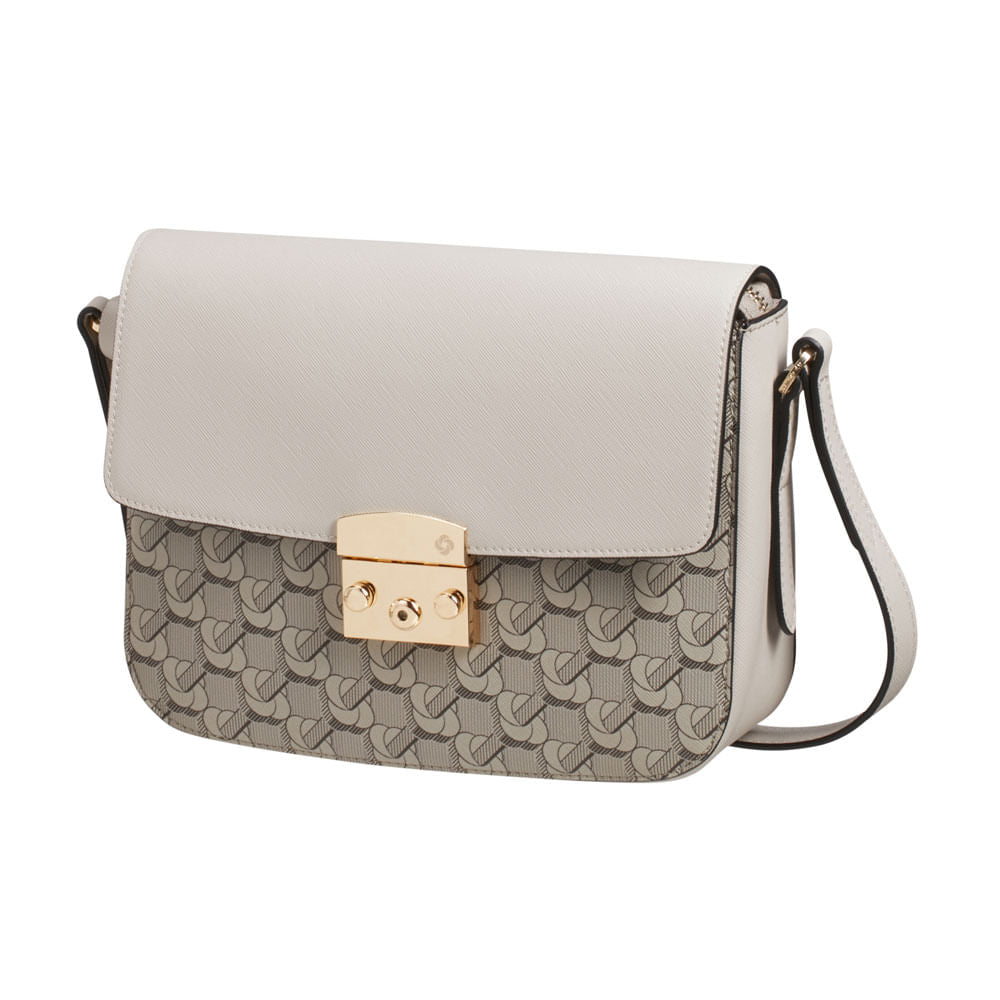 Cartera Ladies Handbags Pillar Reload Shoulder Bag Light Grey Mn M 0,68 Lts