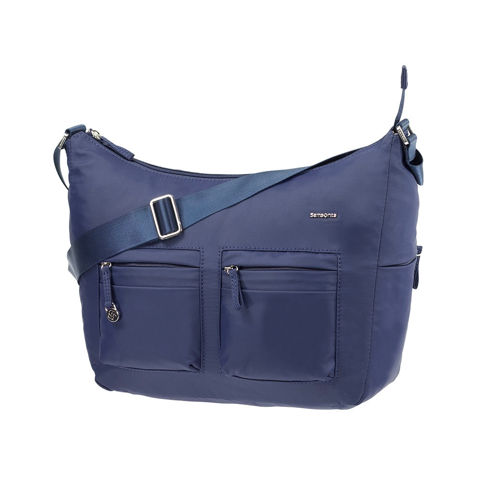 Cartera Move It Shoulder Bag M + 2 Pockets Azul Oscuro