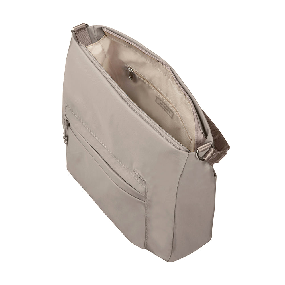  Bolsa Move 2.0 Vertical Hobo Mediana Taupe 
