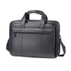 Maletín Scs Leather Business Spinner 19" Negro 13,5 Lts