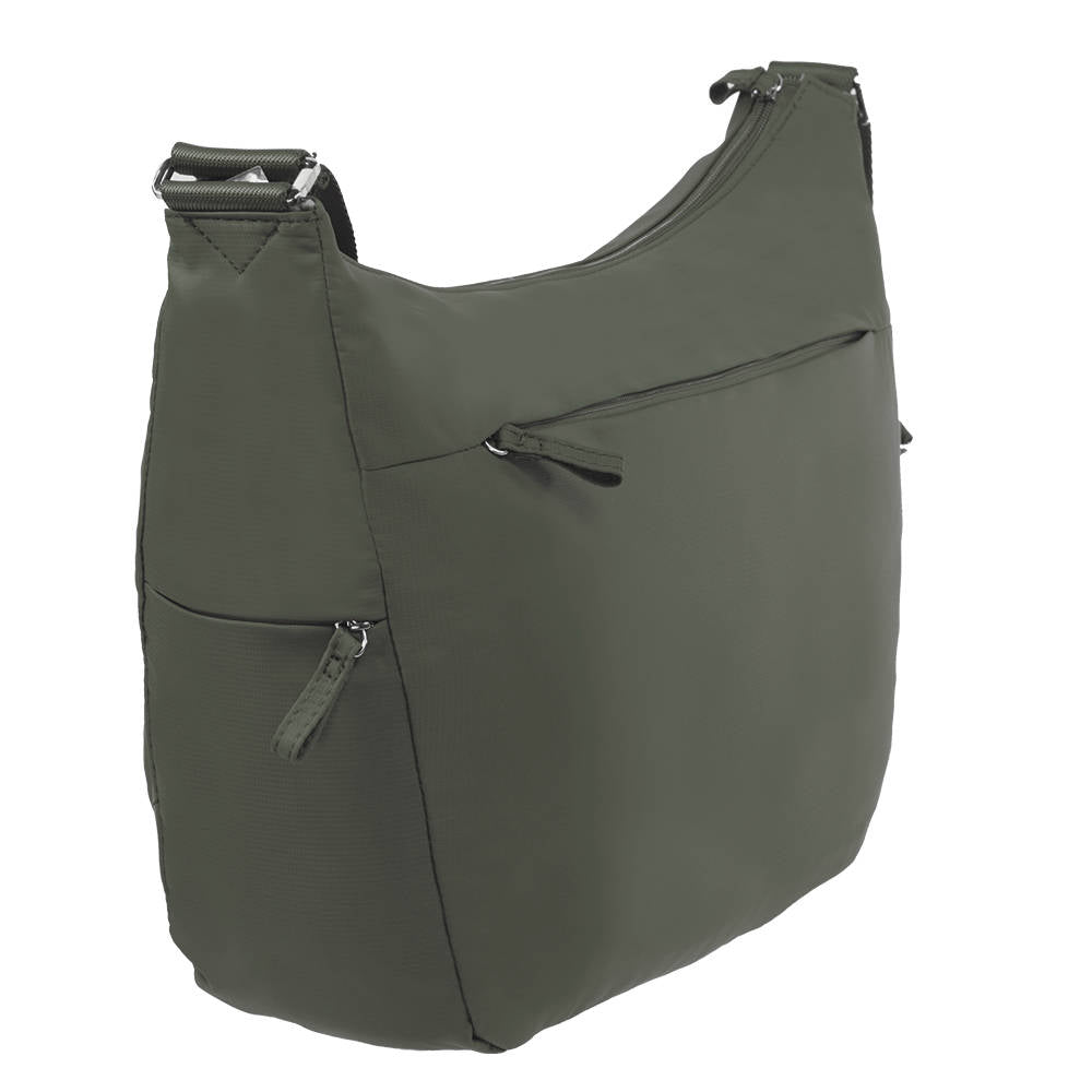 Cartera Move It Shoulder Bag M + 2 Pockets Verde Plata