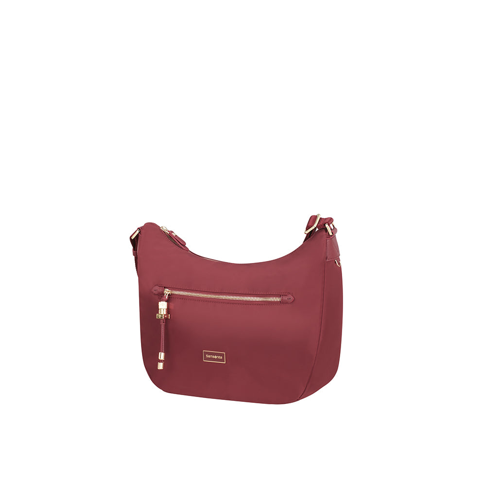 Cartera Karissa Hobo Bag M Dark Bordeaux 1,8 Lts