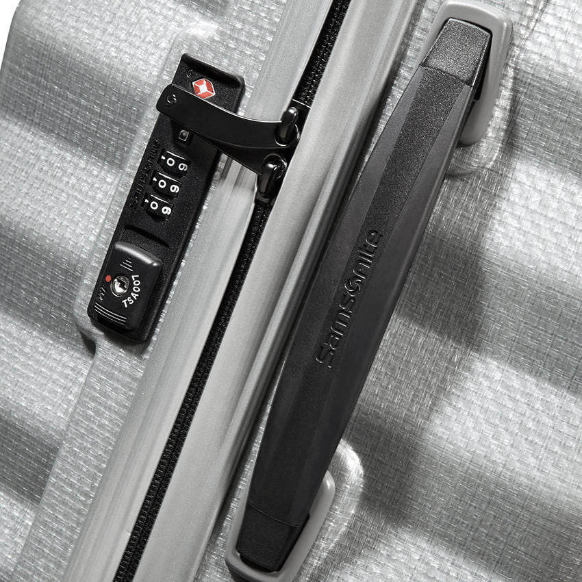 Maleta Rígida Lite-Shock Spinner 55/20 Plata Xl