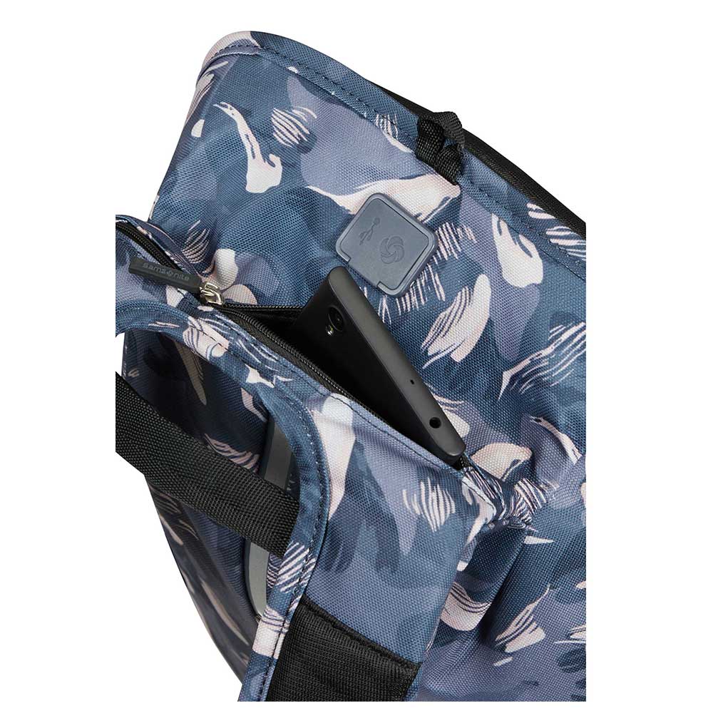 Mochila Securipak 14.1" Camo Azul