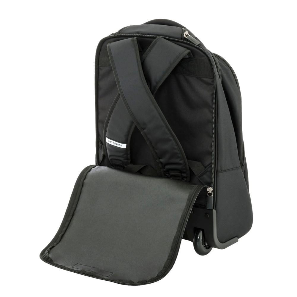  Mochila con ruedas ALBI N5 LAPTOP BACKPACK/WH. BLACK/GREY 