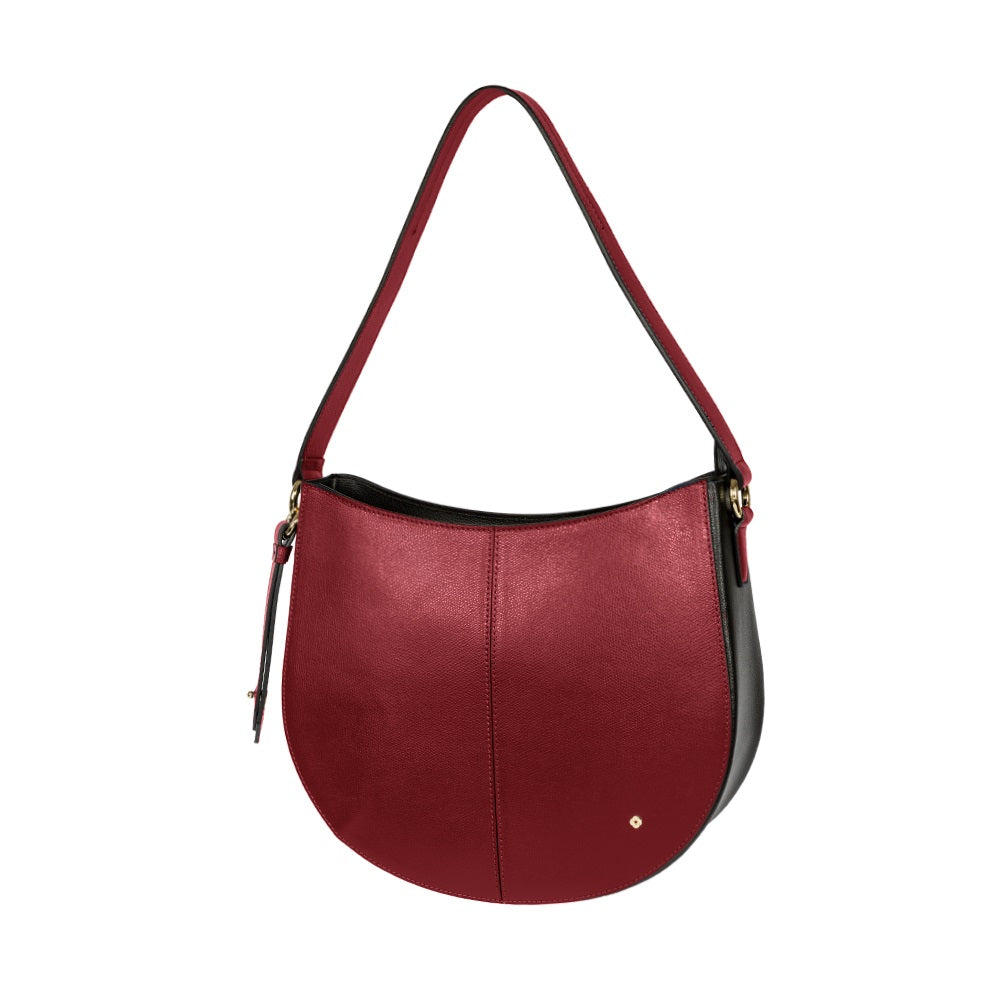 Cartera My Chain Hobo Bag Dark Bordeaux