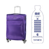 Maleta Eco-Lite Spinner 25" Exp Tsa Ultraviol. M 72,9 Lts