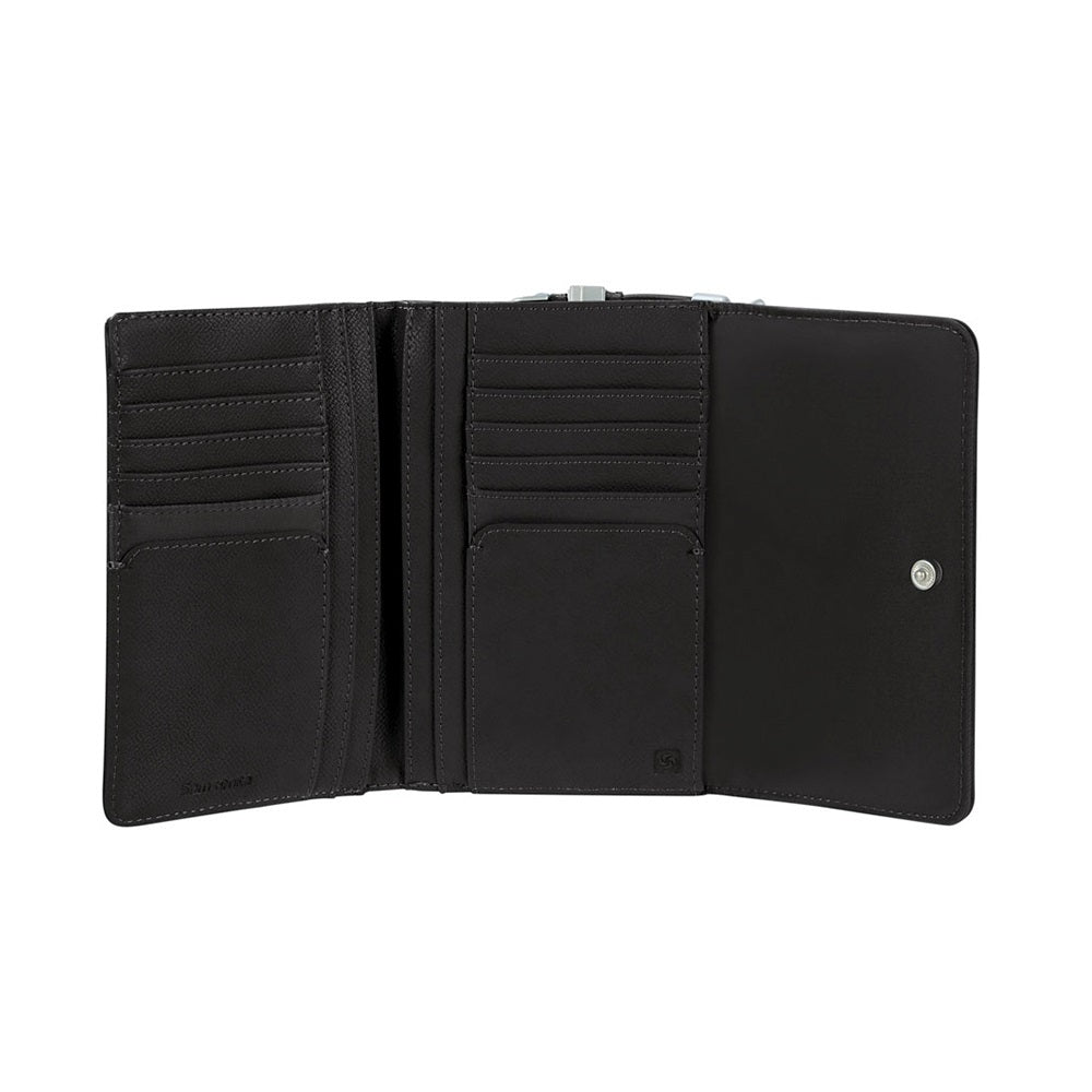 Billetera Karissa Slg 303 - L W 12Cc+Zip Ext M Black